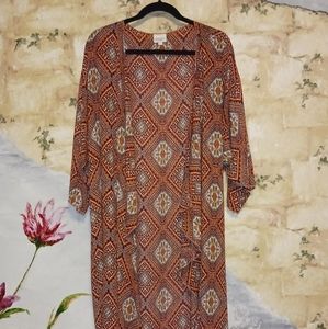 Lularoe Shirley Kimono, Large